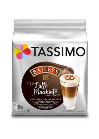 Jacobs DE TASSIMO Typ Latte Macchiato Baileys Detailseite